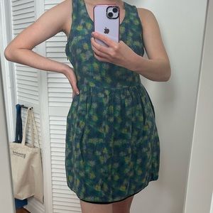 Sud Express Silk Dress - green